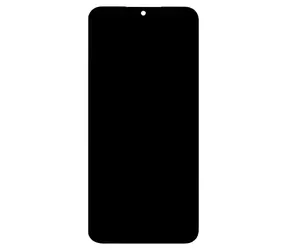 Zamienny wyświetlacz LCD + dotyk + przednia obudowa do Samsung Galaxy A16 4G (A165) czarny / TFT