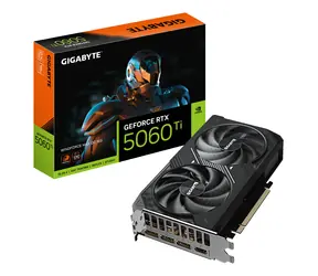 GIGABYTE GeForce RTX 5060 Ti WINDFORCE MAX OC 16G / Karta graficzna / 16 GB GDDR7 / 128-bit / 1x HDMI + 3x DP