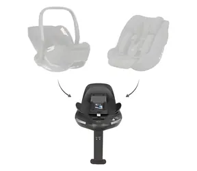KikkaBoo i-Class 360 / Baza do fotelika samochodowego / Isofix / do i-Class i i-Class PLUS