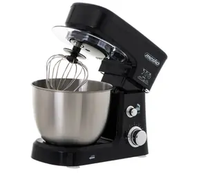 Mesko MS 4217 czarny / Robot kuchenny planetarny / 1200 W / 3,5 l / 6 prędkości