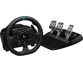Logitech G923 PS4 czarna / Kierownica gamingowa + pedały / do PS5, PS4 i PC / Trueforce / USB 2.0