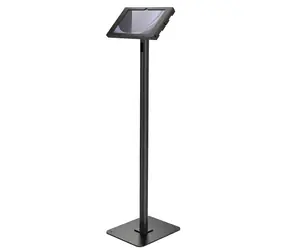 Zestaw stojaków Compulocks w kolorze czarnym / Stojak podłogowy na tablet / Zamykany / Aluminiowy / 11"
