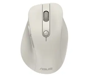 Asus MD105 beżowa / Mysz optyczna bezprzewodowa / 1200-2400 DPI / Bluetooth 5.0 + 2.4 GHz / cicha