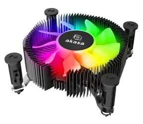 Akasa AK-CC6615BP01 Vegas Chroma iLG / chłodnica procesora / Intel LGA1700 / ARGB / 600-3000 obr./min