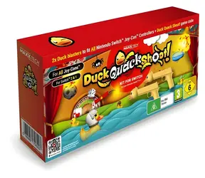 Zestaw gier Ubisoft Duck, Quack, Shoot! / Nintendo Switch 2 i 1 / 2 pistolety Joy-Con / kod cyfrowy