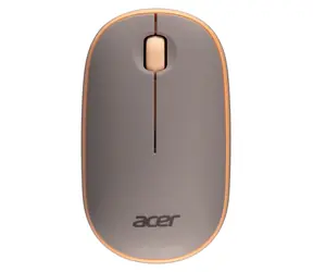Acer AMR100 beżowa / Mysz bezprzewodowa / podróżna / optyczna / 1600 DPI / 1x AA