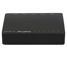 Lanberg DSP2-1005-12V / Przełącznik / 5x RJ-45 / 1 Gbps / niezarządzany
