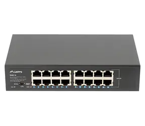 Lanberg RSGE-16 / Switch / 16- Port / 1000 Mbps / Rack 10"/19"