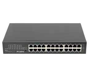 Lanberg RSGE-24 / Przełącznik / 24- Port 10/100/1000 Mbit / Rack 19" / Niezarządzany