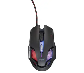 Acer Nitro Gaming Mouse II czarna / Mysz optyczna do gier / 7200 DPI / 6 przycisków / USB-A