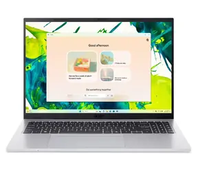 Acer Aspire Go 16 (AG16-71P-93TU) srebrny / Notebook / 16" WUXGA 120Hz / Intel Core 9 270H / 16 GB DDR5 / 512 GB SSD