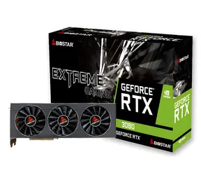 Biostar GeForce RTX 3080 10 GB / Karta graficzna / 1440 MHz / 10 GB GDDR6X / 320-bit / 1x HDMI + 3x DP / (8+8)