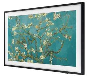 32-calowy Samsung The Frame QE32LS03CBU czarny / Telewizor / Full HD / QLED / 2x HDMI / 2x USB / Wi-Fi / BT / głośnik 20 W