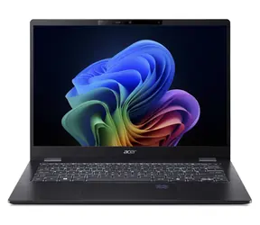 Acer TravelMate P6 14 AI TMP614-54T-TCO-72M8 czarny / Notebook / 14" WUXGA IPS T / Intel Core Ultra 7 258V / 32GB