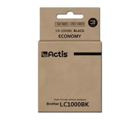 Actis KB-1000BK / Wkład atramentowy / kompatybilny Brother LC1000BK, LC970BK / czarny / 36 ml