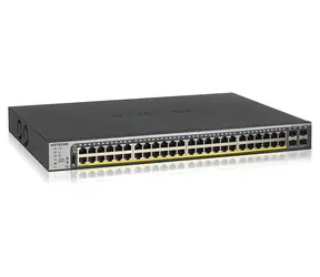Netgear GS752TP / Przełącznik / 48x 1G PoE+ / L2/L3/L4 / 4X SFP / 380W PoE