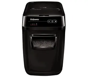 Fellowes AutoMax 150C / Niszczarka / 150 arkuszy / cięcie poprzeczne 4×38 mm / P-4 / 32 l