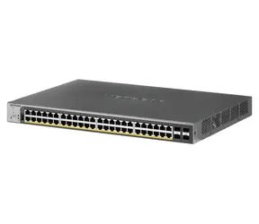 Netgear GS752TPP / Przełącznik / 48x Gigabit PoE+ / 4X SFP / Zarządzany L2/L3/L4 / 760 W PoE