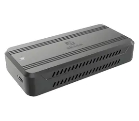 Akasa Aluminum Enclosure USB4 AK-ENU4M2-01 / Cover M.2 NVMe SSD / USB 4 40 Gb/s / Thunderbolt 3