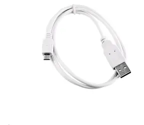 Kabel USB Micro C-tech 2 m biały / USB 2.0 A (M) - Micro B (M)