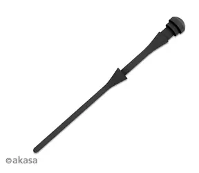Akasa black / Podkładki antywibracyjne do wentylatorów / 60 szt. / 73,8 mm