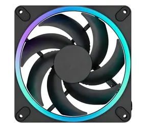 Fractal Design Momentum 14 RGB czarny / wentylator uniwersalny / 140 mm / 350-1800 obr./min / 28 dB / ARGB / 4-pinowy PWM