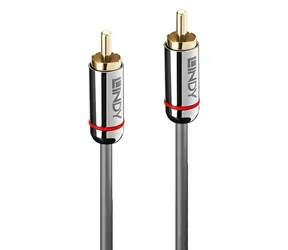 Lindy Cromo RCA-RCA antracyt 3 m / Kabel audio / Cyfrowy / Połączenie
