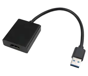 MicroConnect USB 3.0 HDMI Graphic czarny / Adapter / Full HD 1920×1080 / 60 Hz