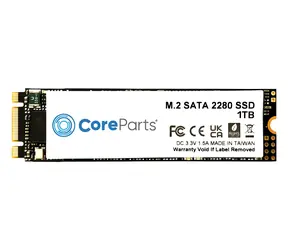 CoreParts M.2 2280 1 TB / Wewnętrzny dysk SSD / SATA III / odczyt: 500 MB/s / zapis: 450 MB/s