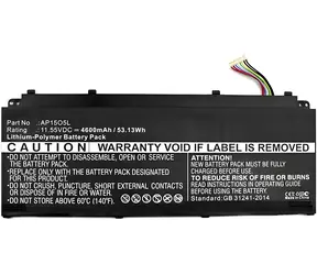 CoreParts Bateria do laptopa Acer Aspire S13 S5-371 czarna / Bateria do laptopa