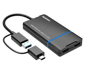 MicroConnect USB-C + USB-A 2w1 / Adapter / Wyjście HDMI