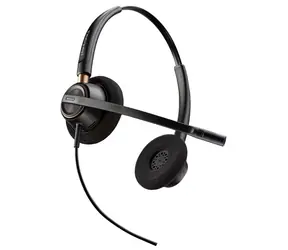 Poly EncorePro 525 M czarny / Zestaw słuchawkowy / mikrofon / dwie słuchawki / USB-A