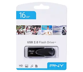 PNY Attaché 4 16GB czarny / Pendrive / USB 2.0