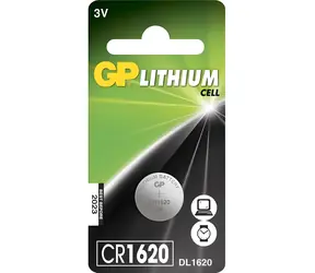 GP CR1620 / Bateria guzikowa / Litowa / 1 szt.