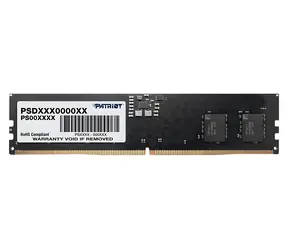 Patriot Signature 32 GB (1 x 32 GB) 5600 MHz / DIMM / DDR5 / CL46 / ECC na matrycy / Niebuforowana / 1,1 V