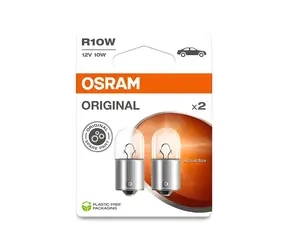 OSRAM R10W Standard 12V 10W / Żarówka samochodowa / BA15 / Blister 2 szt.