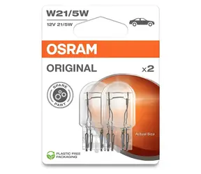 OSRAM "W21/5W" 7515 12V W3x16q / Żarówka samochodowa / 21/5W / Blister