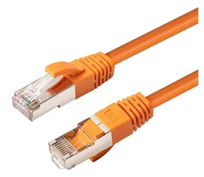 MicroConnect CAT6 S/FTP 1m pomarańczowy / Kabel sieciowy / RJ-45 / LSZH