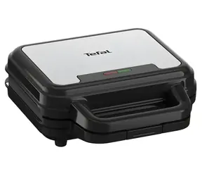TEFAL SW383D10 czarny / Opiekacz do kanapek / 700 W / stal nierdzewna