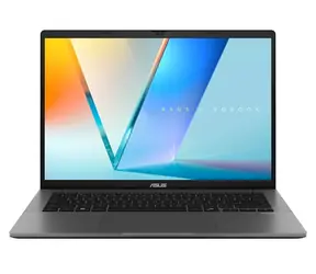 Asus Vivobook S14 OLED szary / Notebook / 14" WUXGA / AMD RYZEN AI 7 445 2.0GHz / 16 GB / 512 GB SSD / AMD Radeon 840M