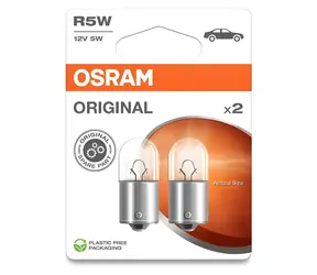 OSRAM R5W Standard 12V 5W / Żarówka samochodowa / BA15 / Blister 2 szt.
