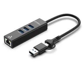 Hub MicroConnect Premium USB 3.2 Gen 1 / hub USB / 4x USB-A 3.2 Gen 1 / 5 Gb/s / kabel 0,3 m