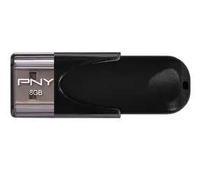 PNY Attaché 4 8GB czarny / Pendrive / USB 2.0