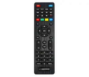 Esperanza EV107R czarny / Tuner cyfrowy / Kabel DVB-T2 / H.265 (HEVC) / HDMI / USB