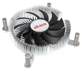 Akasa AK-CC6609EP01 / CPU cooler / LGA1700 / Thin Mini-ITX / 21.8 mm / TDP 35 W