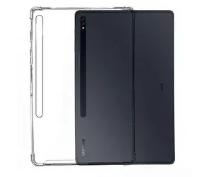 eSTUFF Orlando do Galaxy Tab S7/S8 przezroczysty / etui / TPU