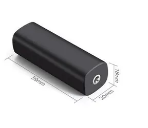 Adapter filtra MicroConnect 3,5 mm czarny / Adapter audio / 0,15 m