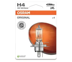 OSRAM H4 12V / Żarówka samochodowa / P43t / 1 szt.
