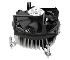 Akasa AK-CC6620BP01 / Chłodnica procesora / Intel LGA1851 / LGA1700 / 100W TDP / 90mm PWM