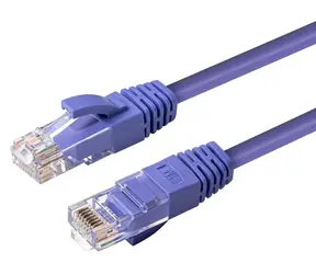 MicroConnect CAT6a U/UTP 7,5 m fioletowy / kabel krosowy / RJ-45 / PoE / LSZH